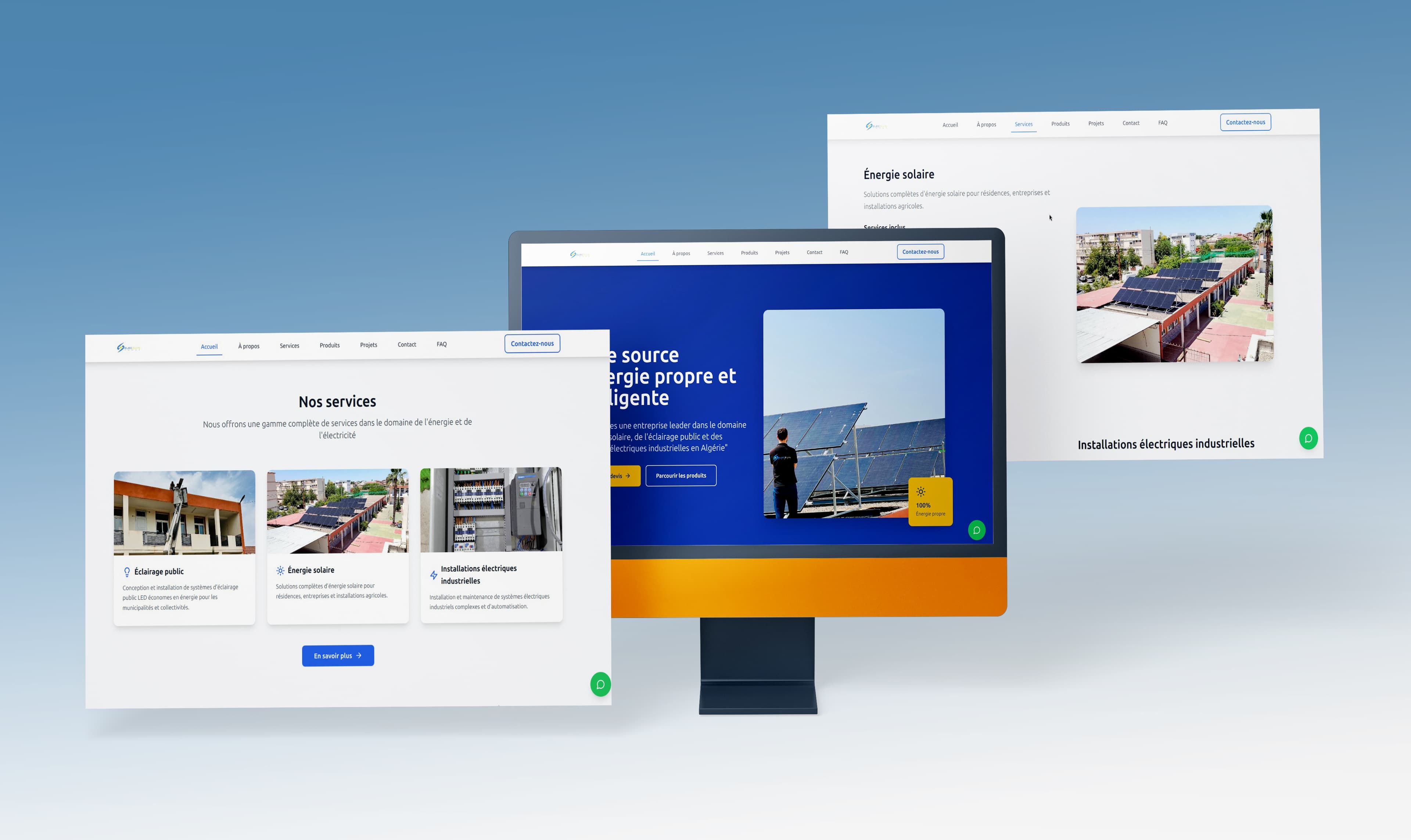 ElecSun - Renewable Energy Company Website