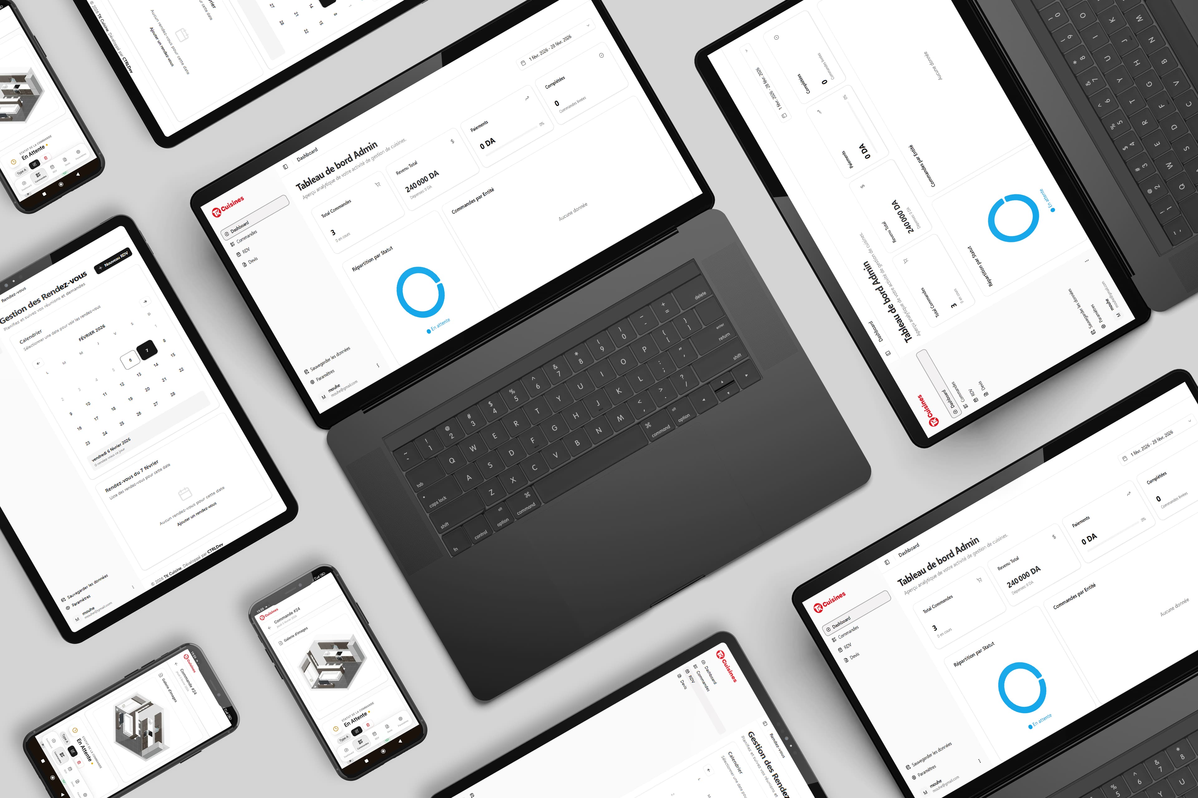 TK Cuisine - Fullstack Cuisine Studio Management PWA App